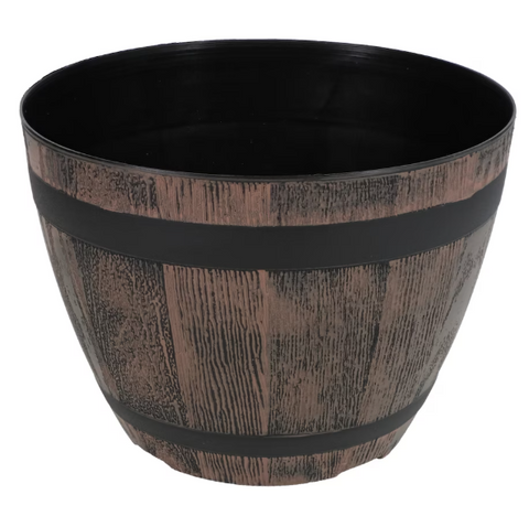 Whiskey Barrel Planter
