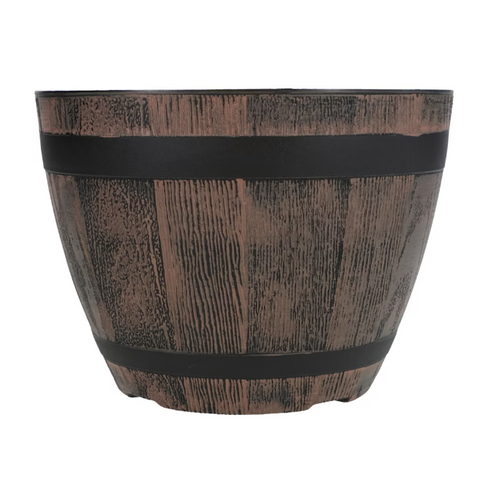 Whiskey Barrel Planter