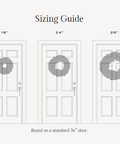 wreath sizing chart